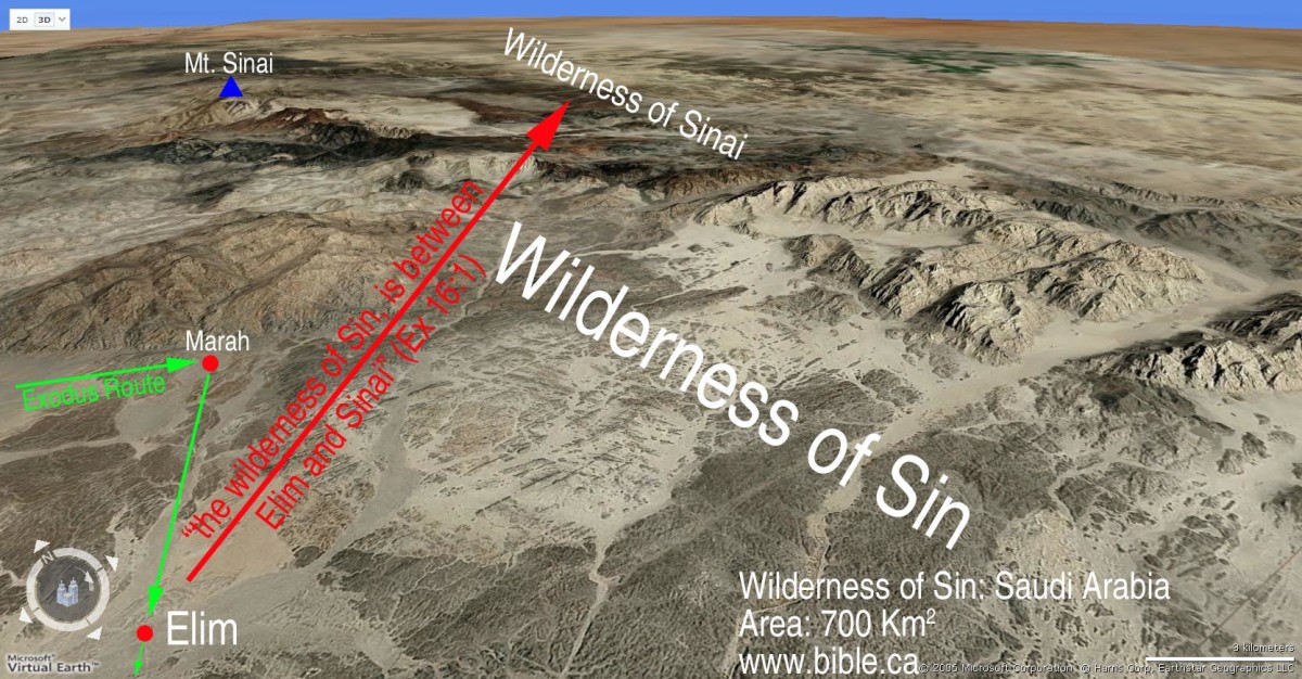 Wilderness of sin