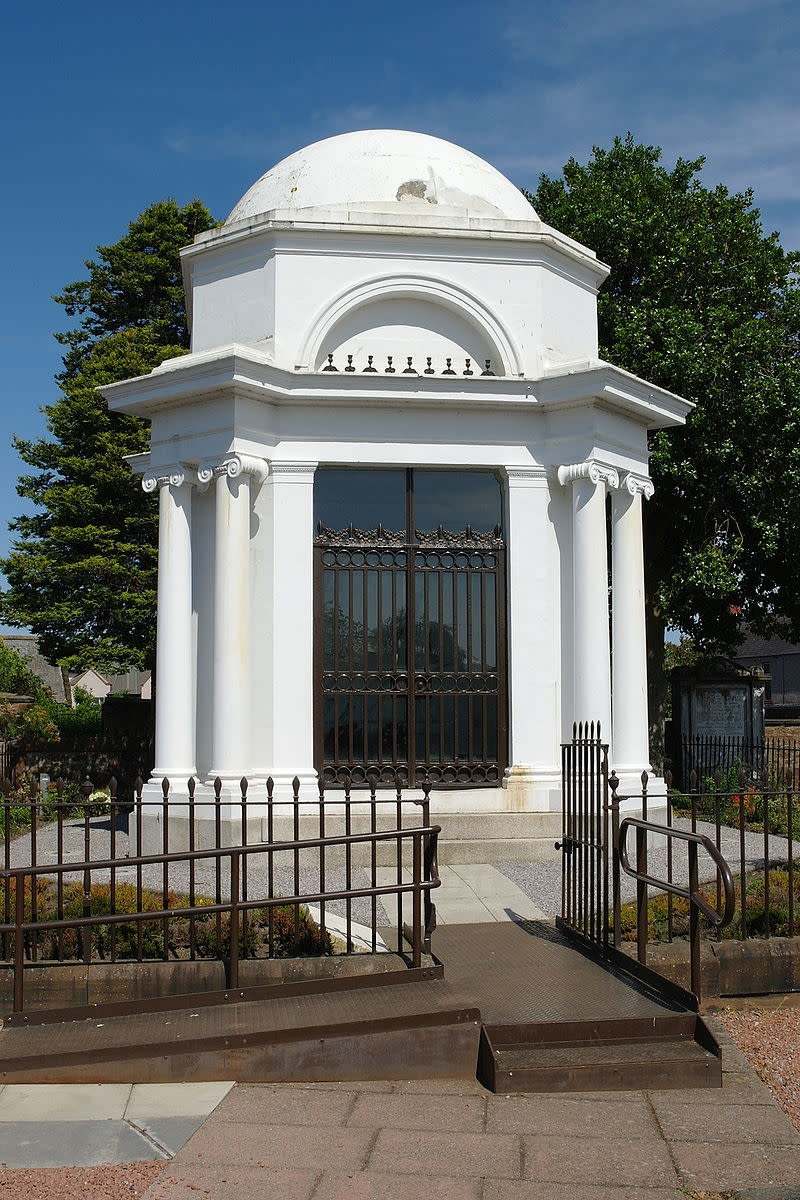 The Burns Mausoleum in Dumfries.