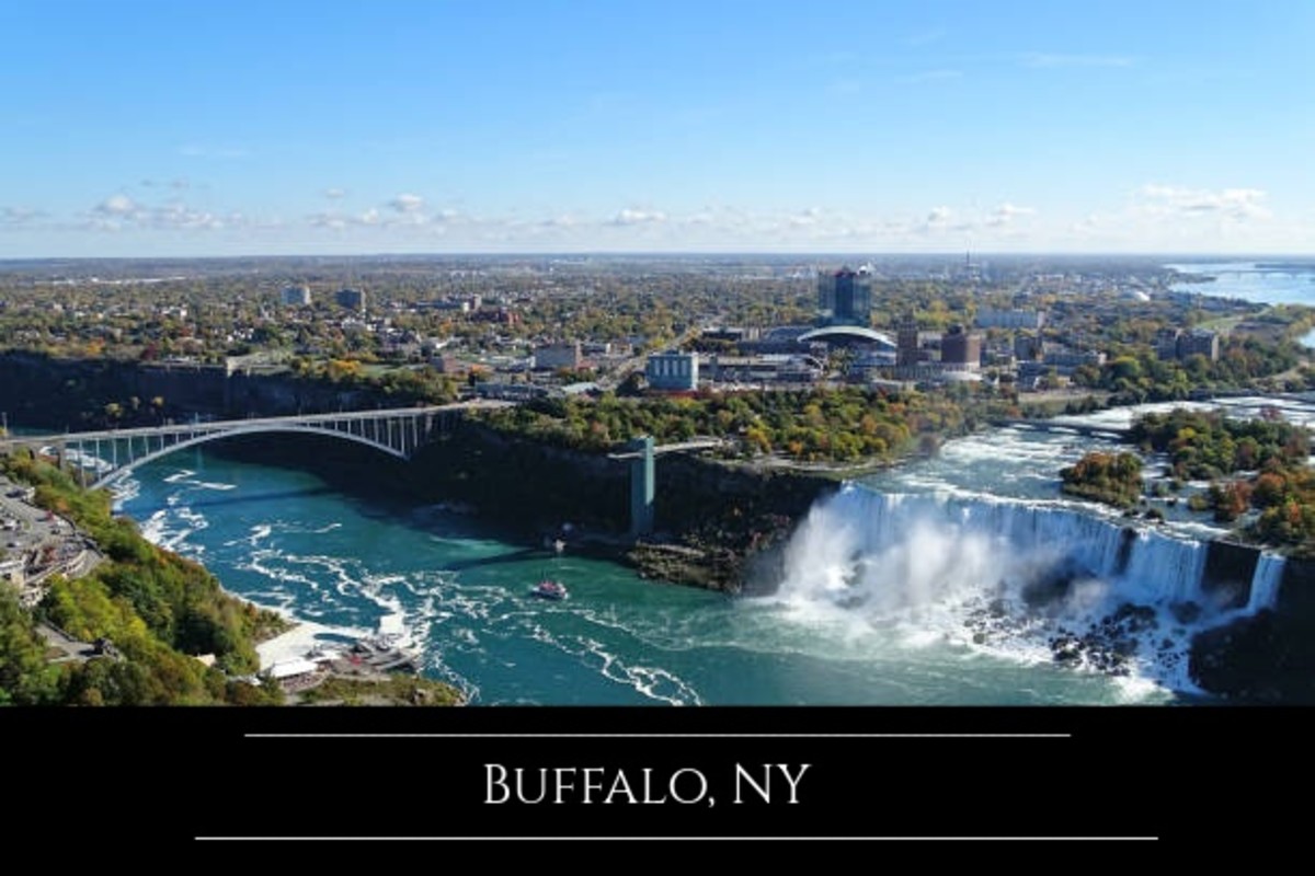 Buffalo is an educational and food hub. Its biggest attraction is Niagara Falls.