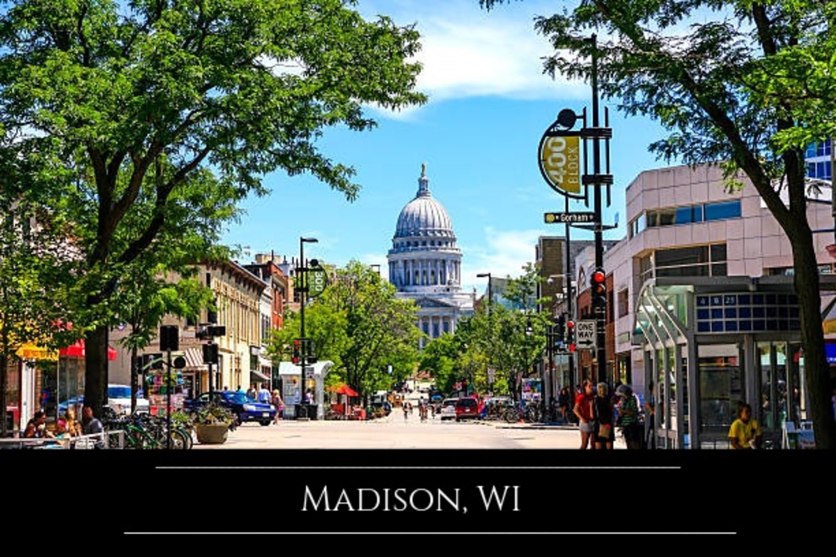 Madison is the perfect place to have a date with something cheese-loaded, a craft beer, and plenty of ranch. Follow that with a bike or hike into a beautiful vista.