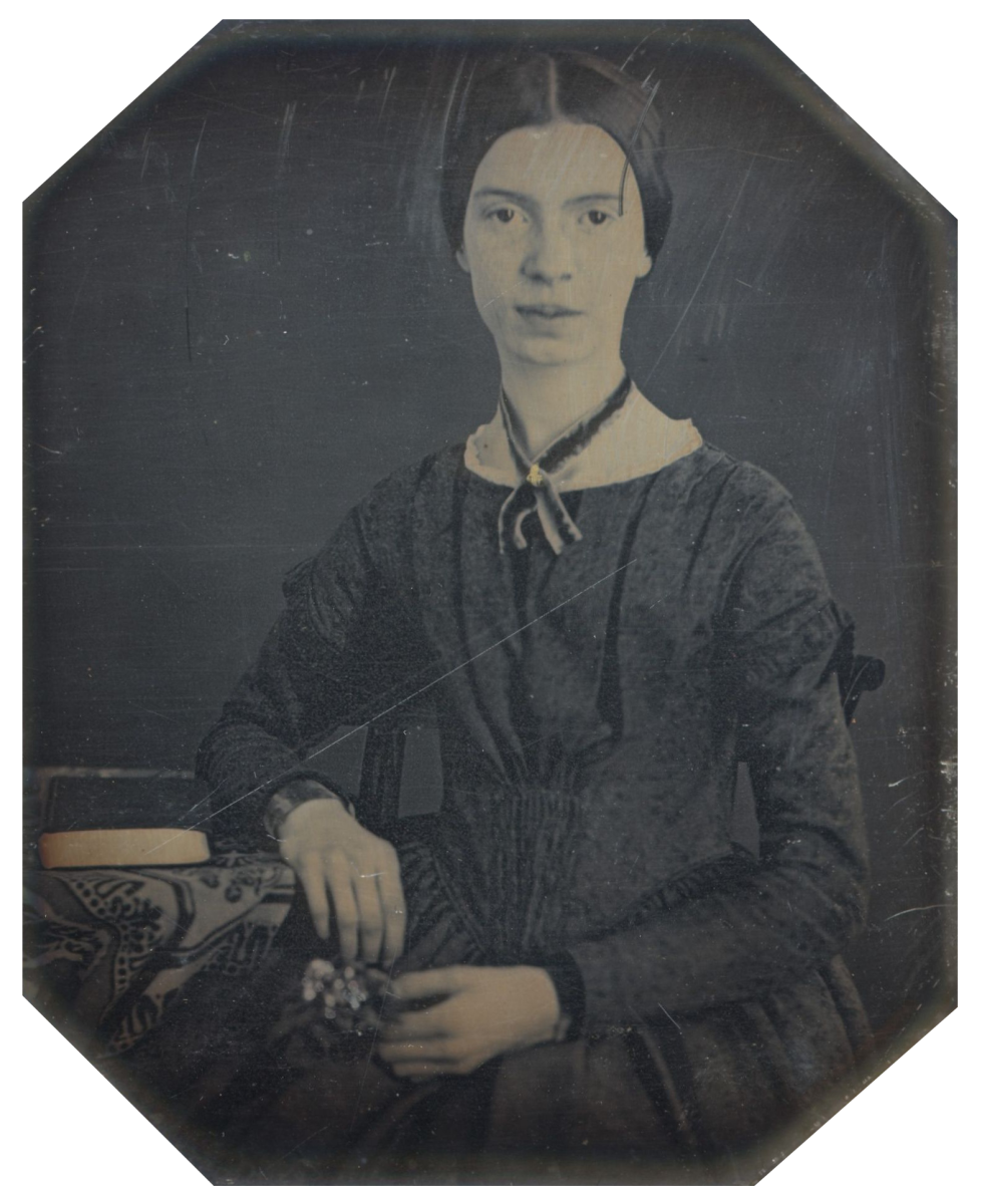 Daguerreotype of Emily Dickinson, c. early 1847