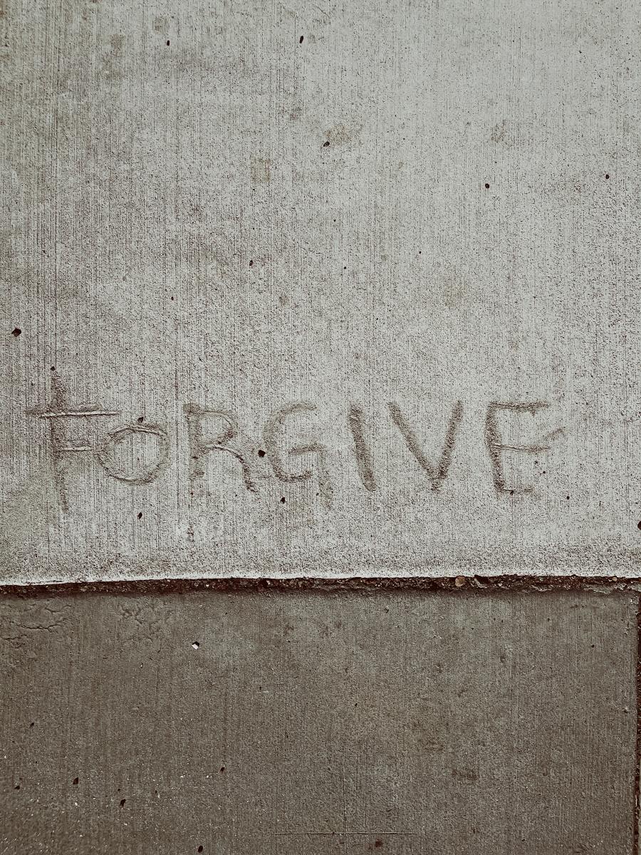 Give yourself the time and the permission to heal and then forgive. 