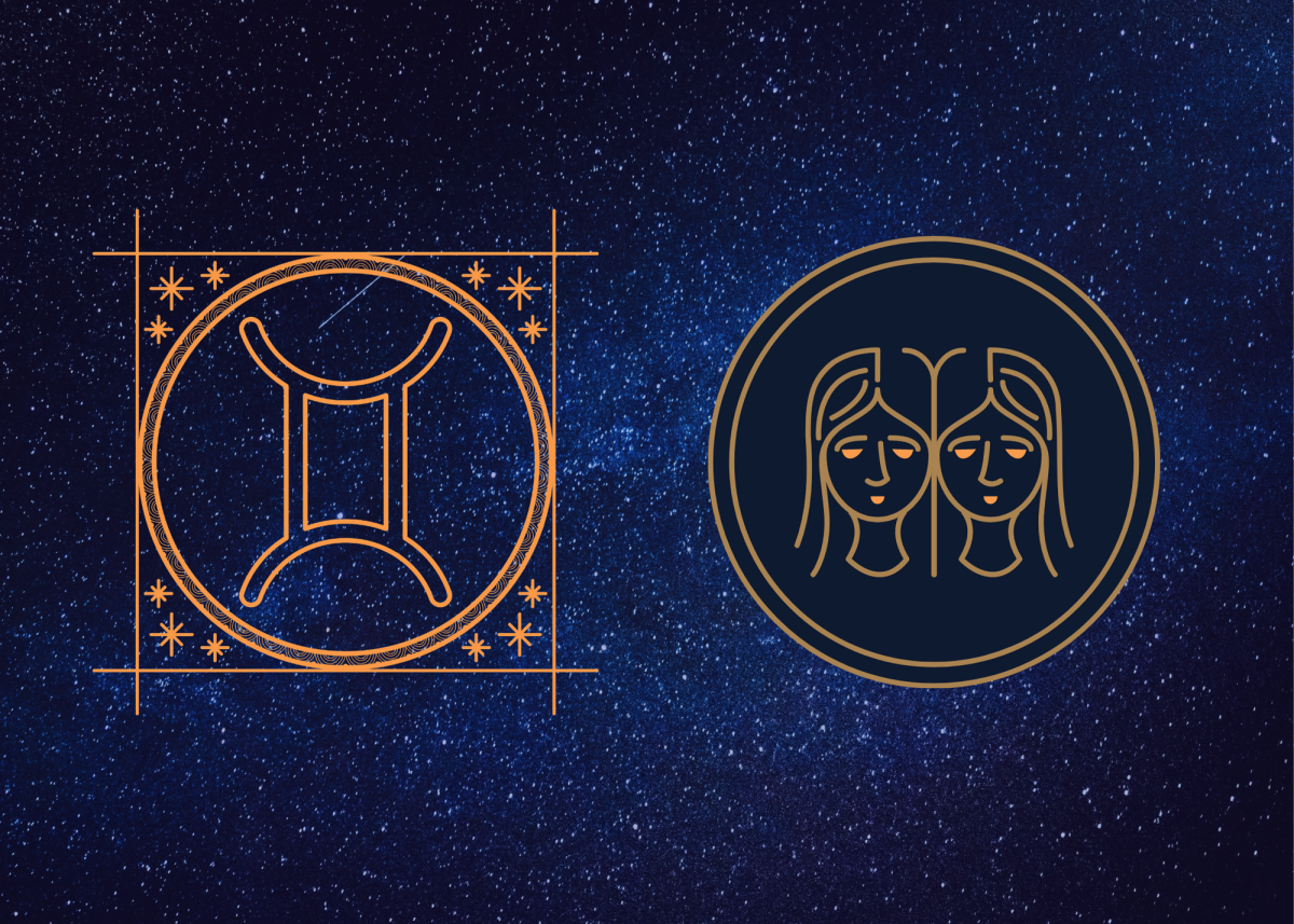 Gemini is symbolized by the twins.