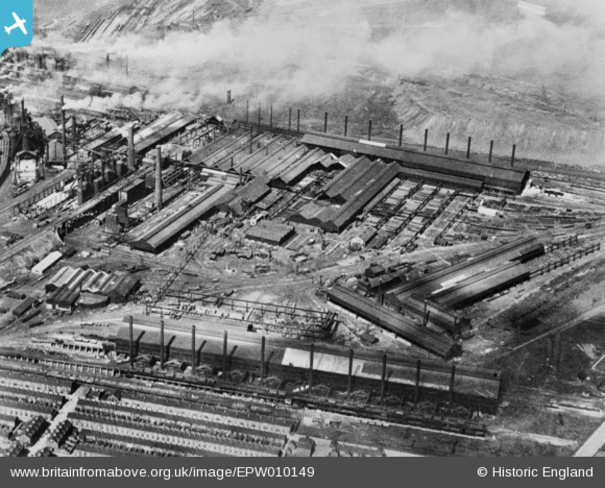 Grangetown, the works once owned by Bolckow Vaughan was taken over by Dorman Long, subsequently nationalised as part of British Steel Corporation and re-privatised by the 'Iron Lady' 