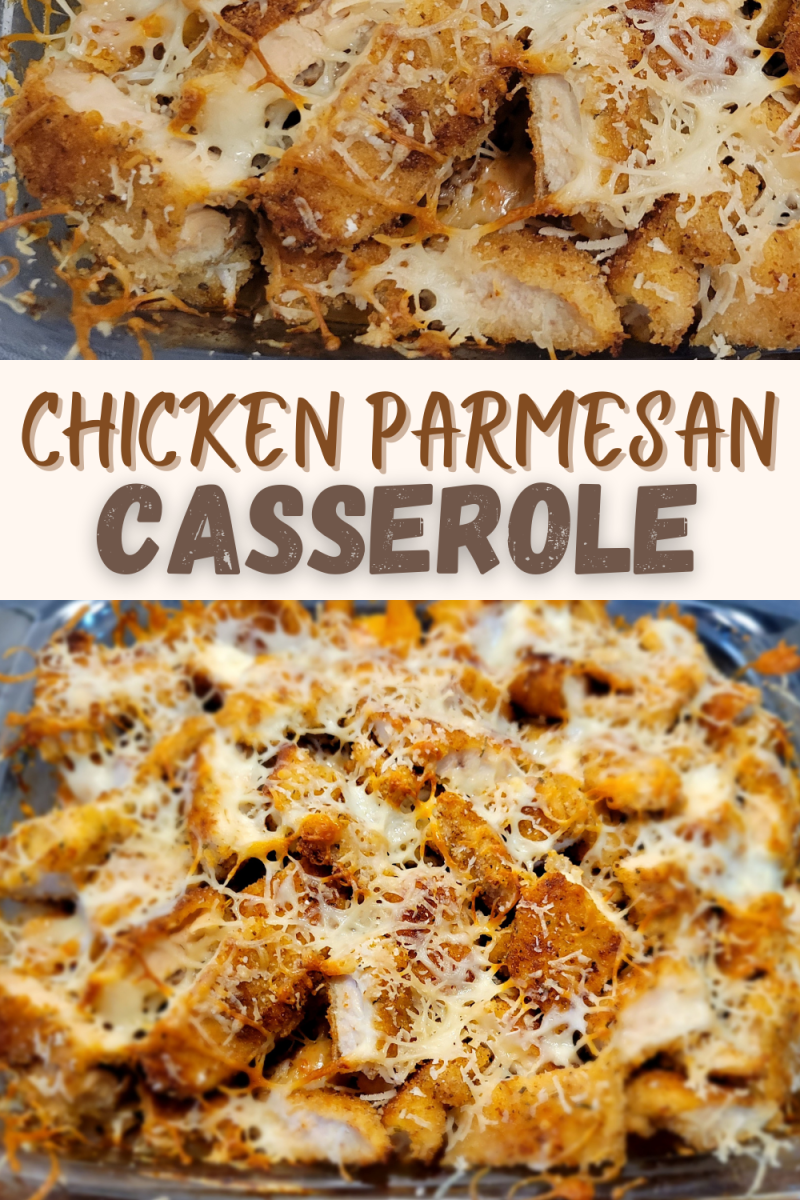 Easy Chicken Parmesan Casserole