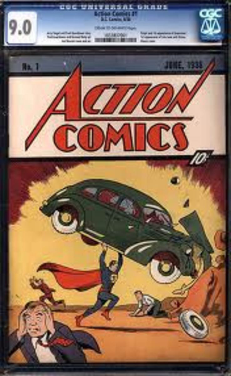 Action Comics #1 CGC 9.0 - 1st appearance of Superman