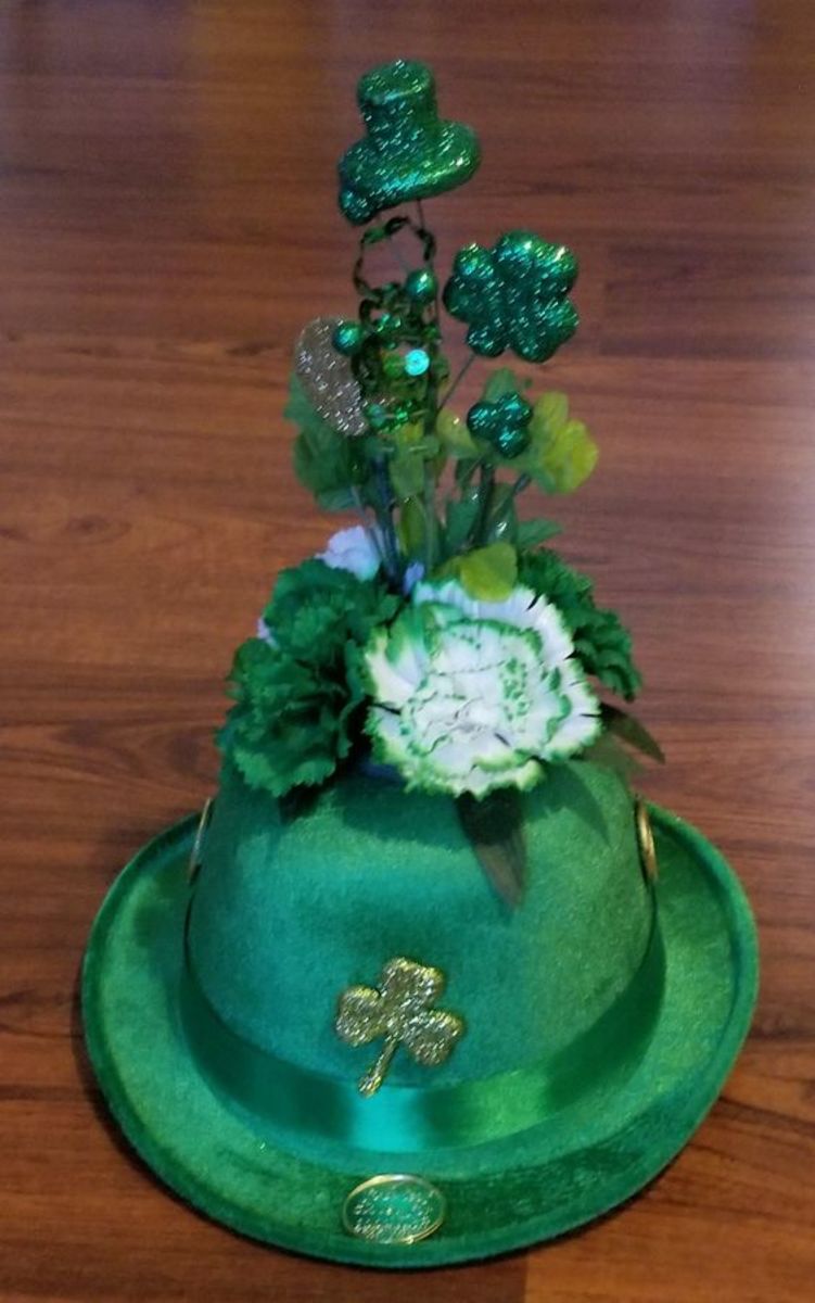 Festive Flowery Hat