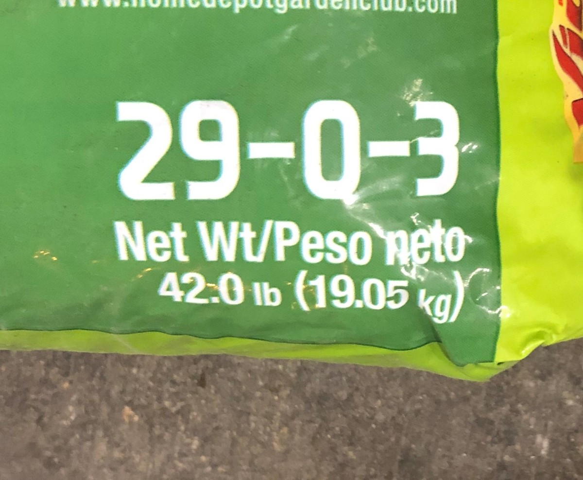 Note these three numbers when choosing a bag of fertilizer. 