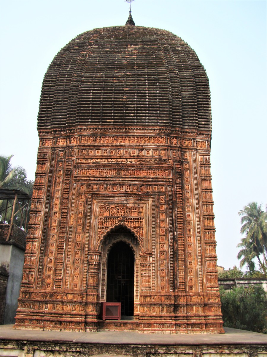 REKH DEUL type Pratapeswar temple;  Kalna, Purva Bardhaman district