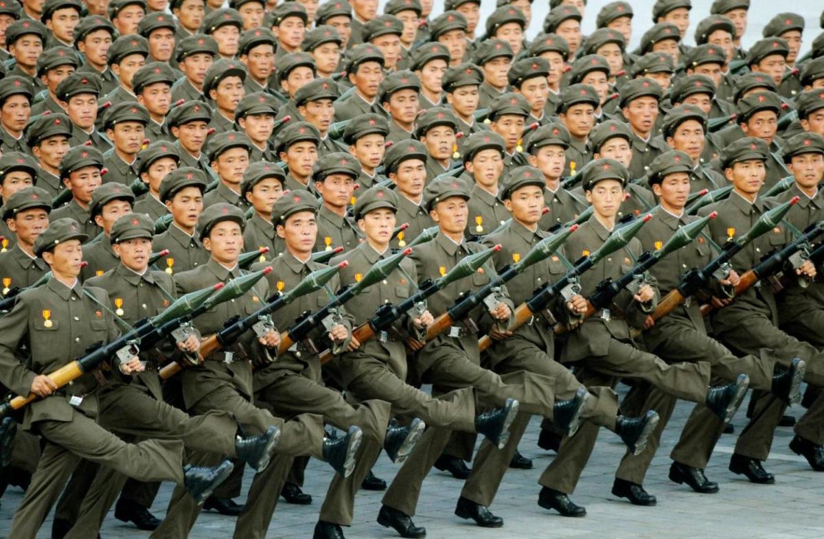 Cheap line infantry are the backbone of the North Korean army, and rely on massed numbers