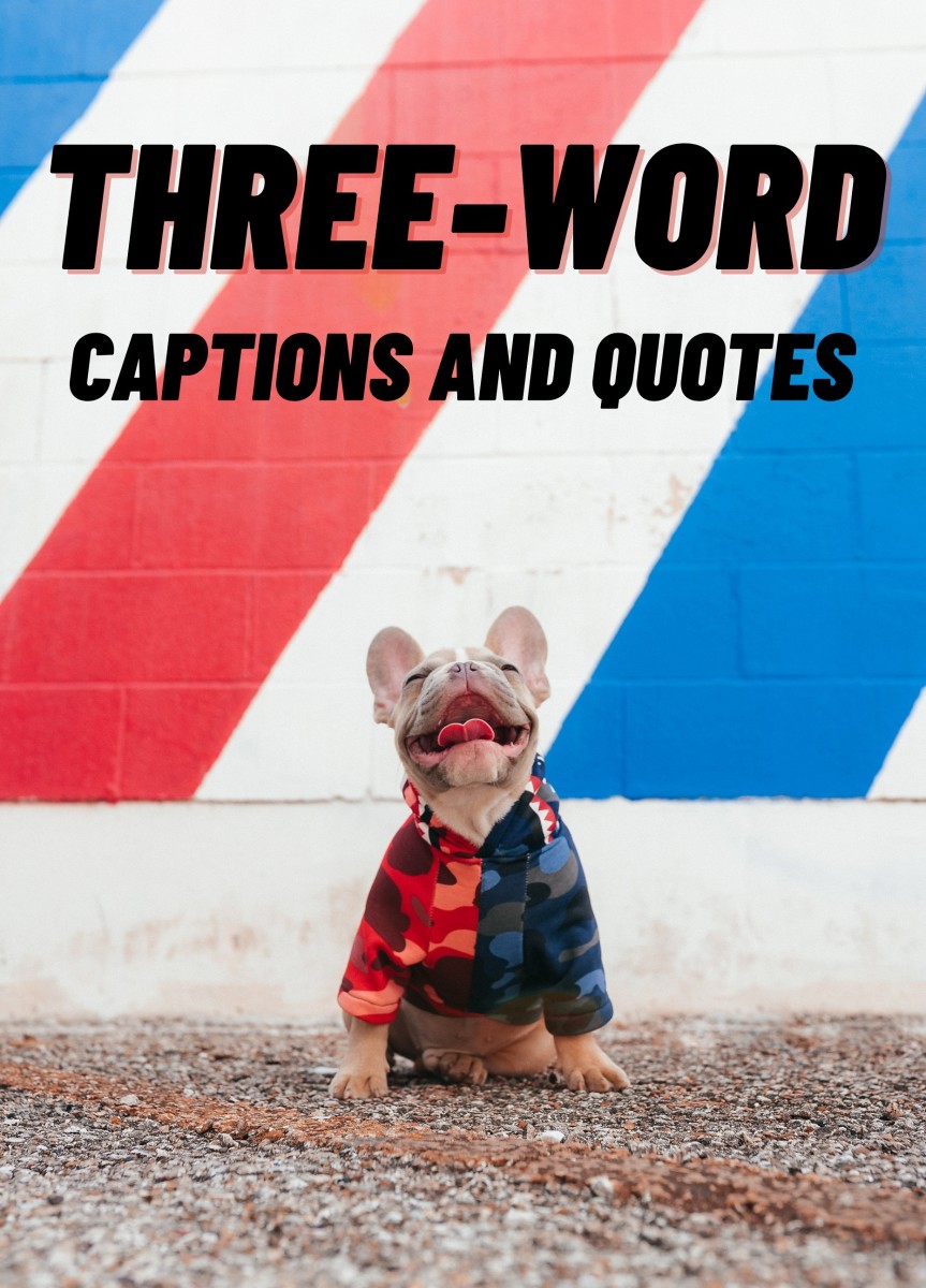 500+ Three-Word Quotes and Caption Ideas for Instagram