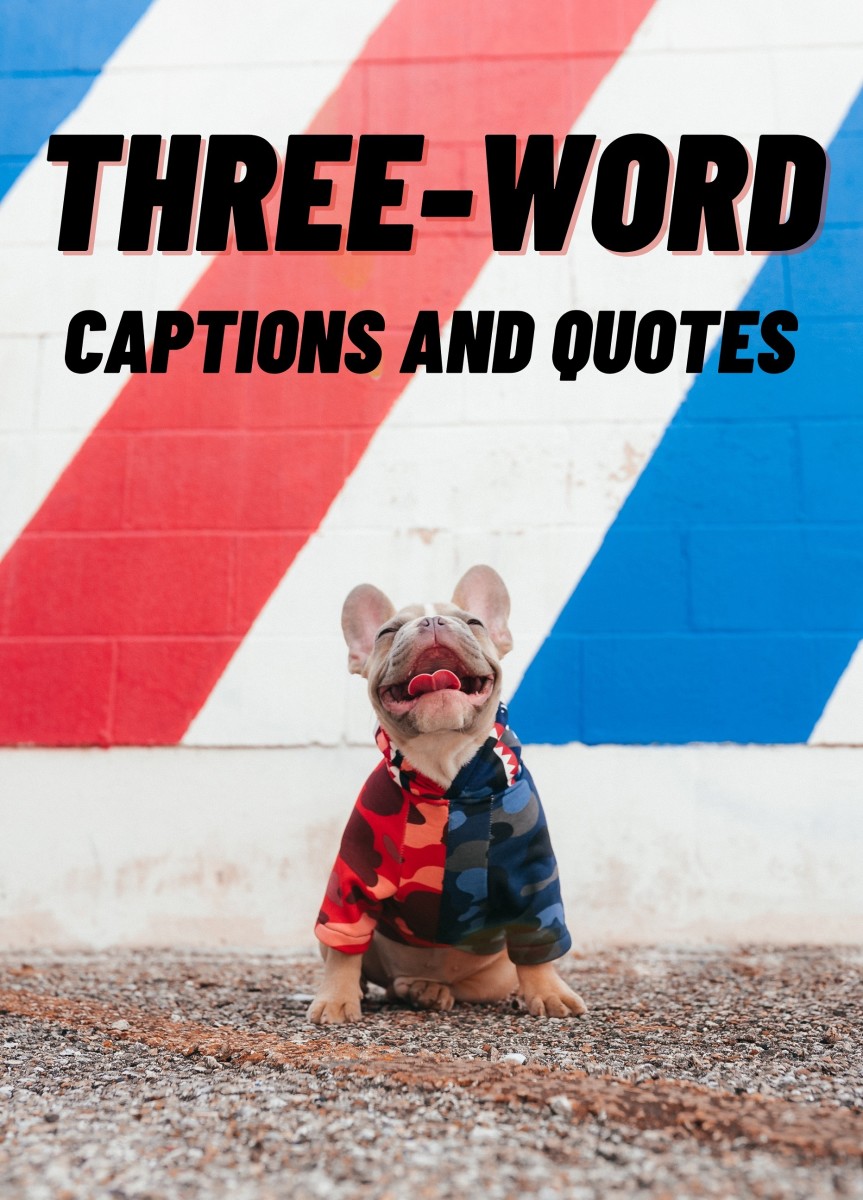 500 Three Word Quotes And Caption Ideas For Instagram TurboFuture