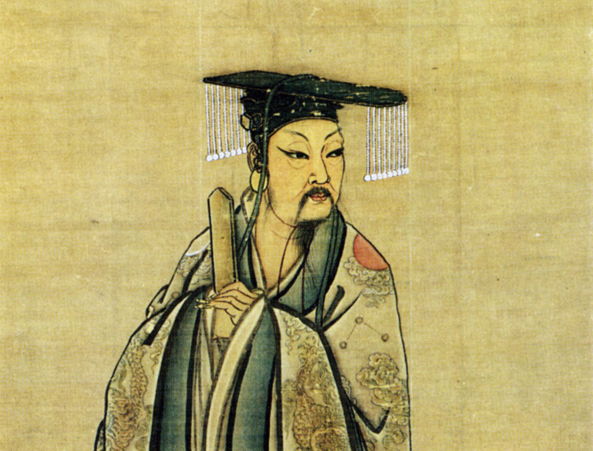 Song Dynasty painting of Yu, the first emperor of the Xia Dynasty.