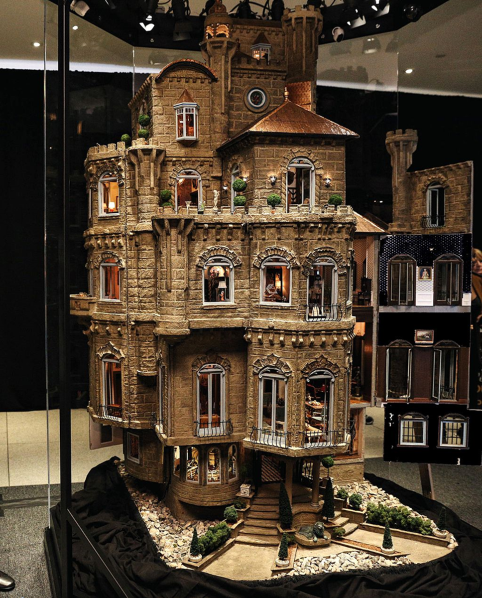 Astolat Dollhouse Castle - A museum-quality dollhouse appraised as "the most valuable dollhouse in the world".
