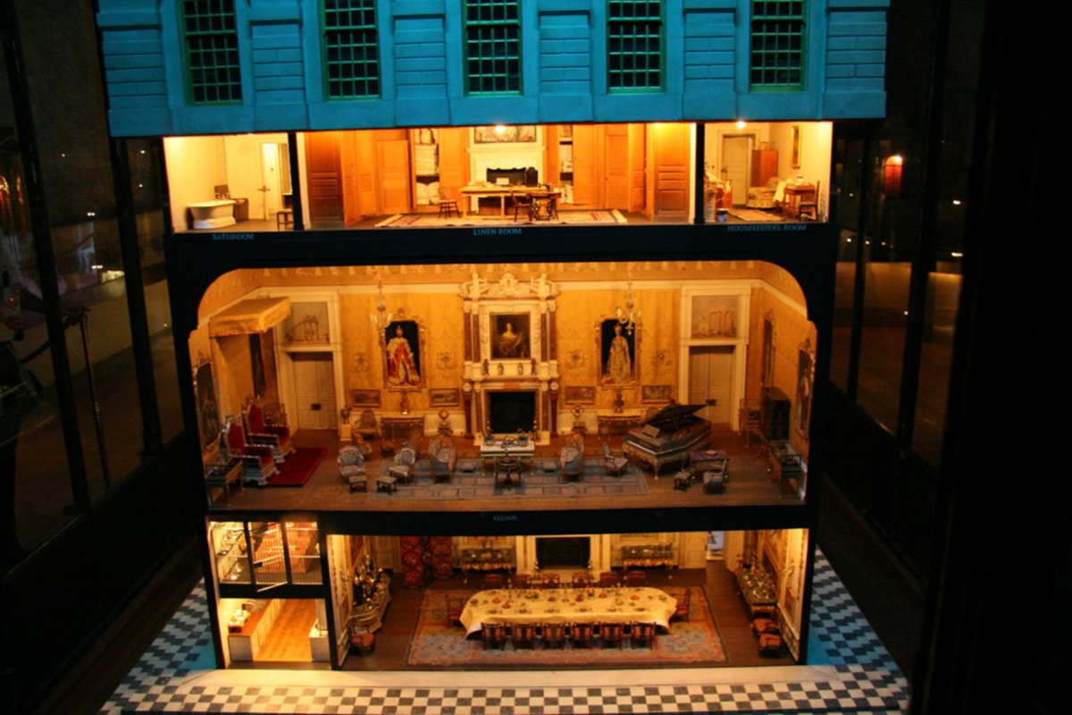 Queen Mary's Dolls' House is the most beautiful and most famous dolls' house in the world.