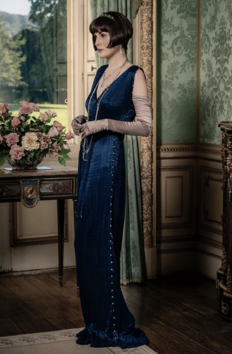 Michelle Dockery as Lady Mary Talbot.