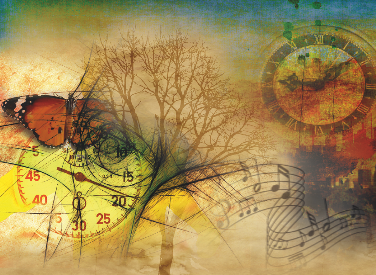 Listening to music can transport us to new places and can sometimes be a form of time travel.