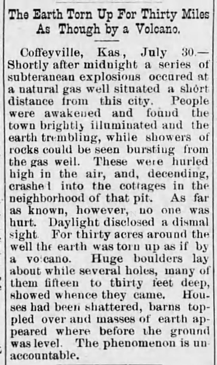 Reported in The Potter Enterprise  Coudersport, Pennsylvania 01 Aug 1894