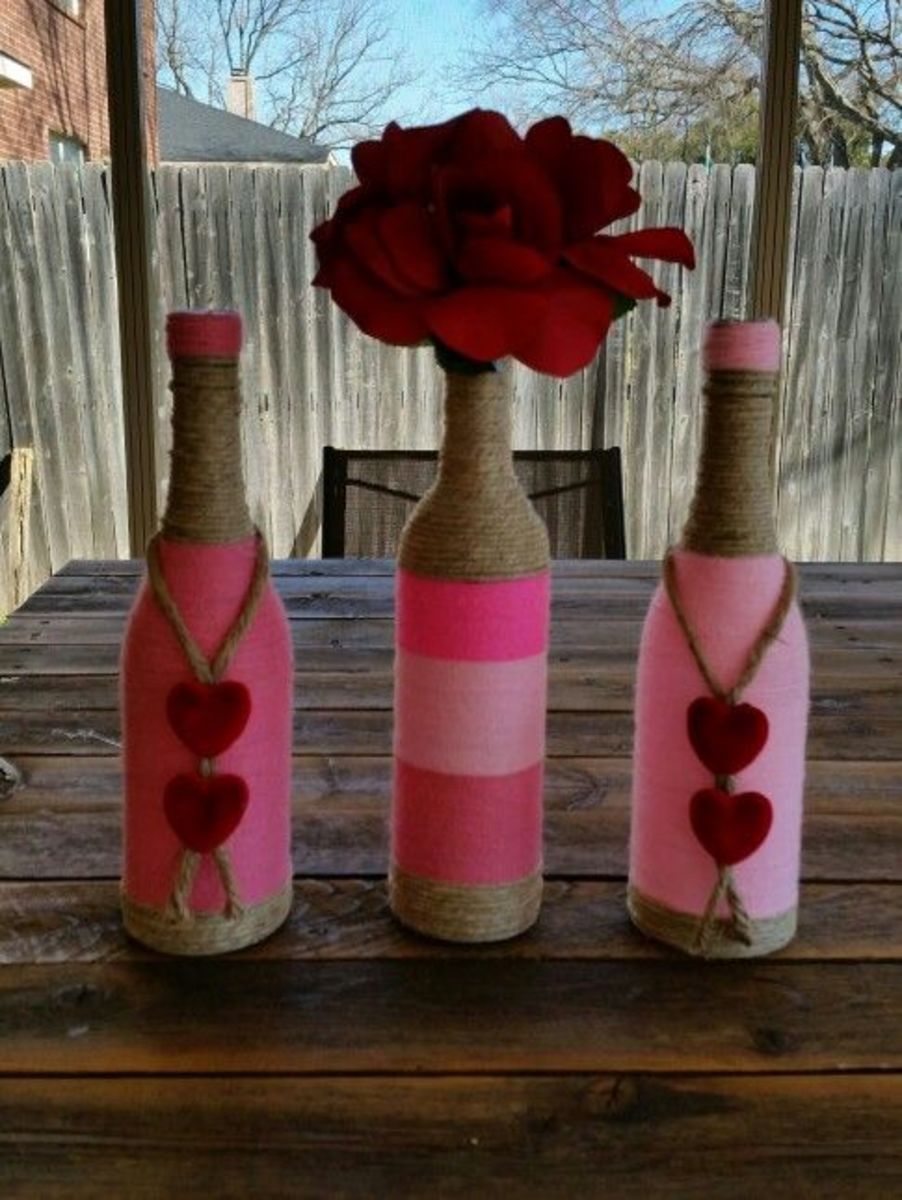 50 Super Cute Valentines Wine Bottle Crafts That Everyone Will Love Hubpages