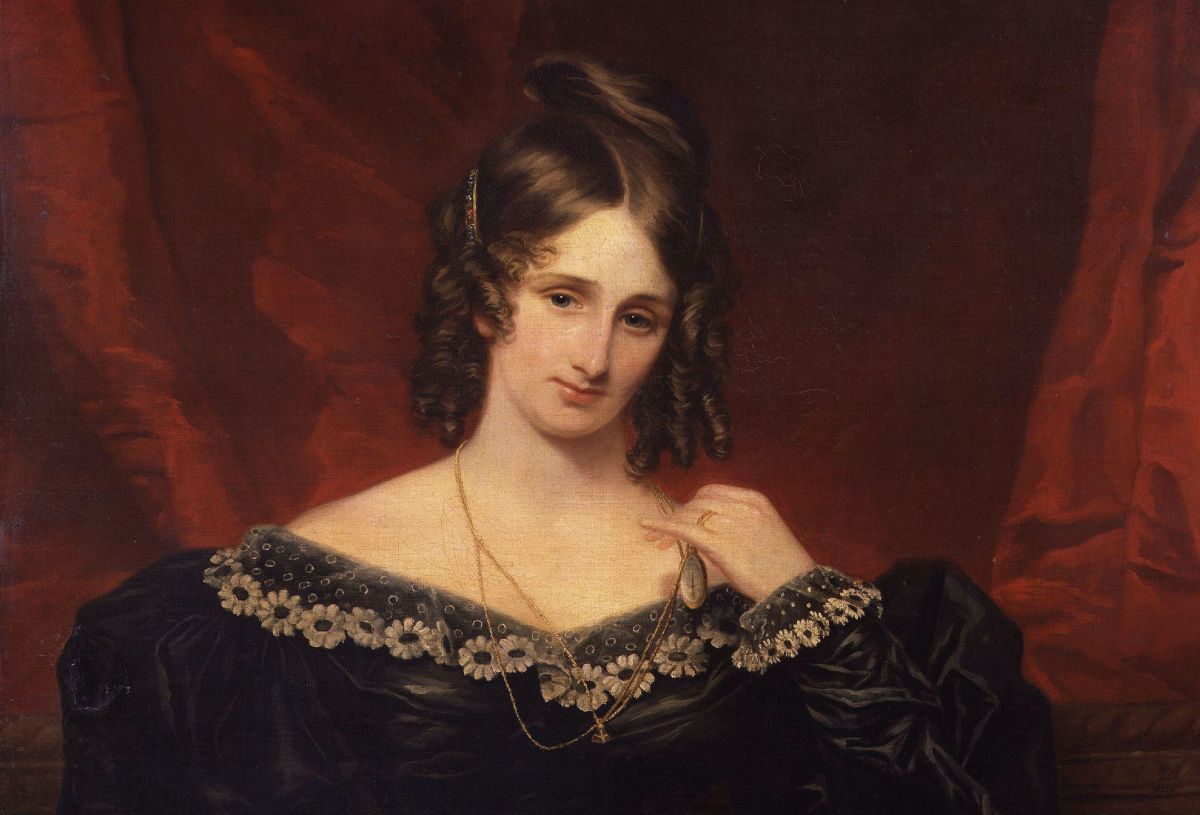 Mary Shelley, mother of science fiction and heroin. 