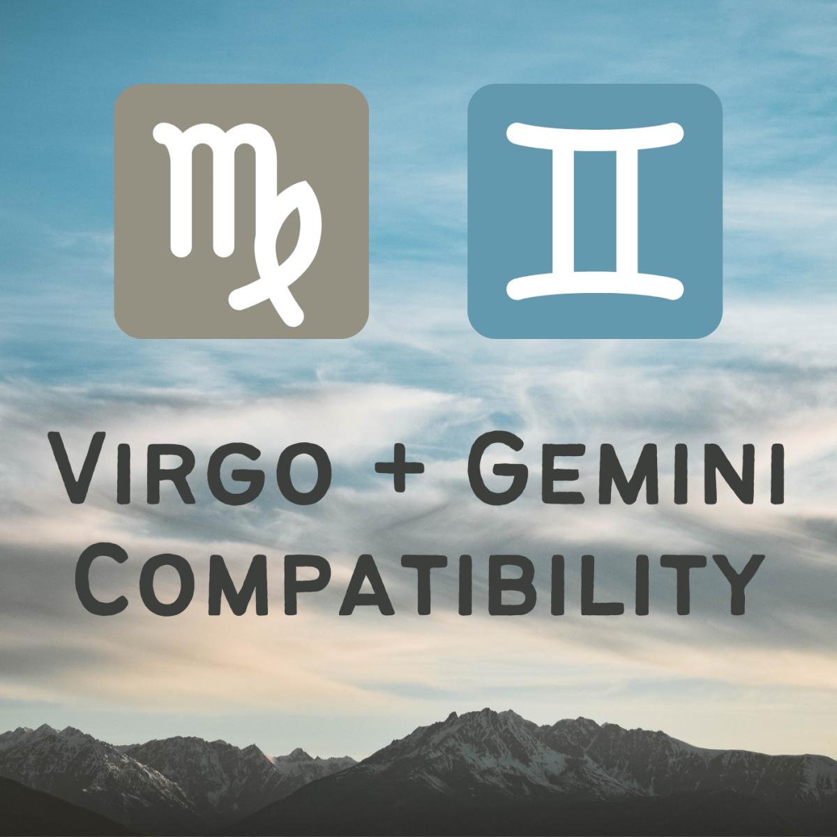 Does the virgin get along with the twin, or do they argue? See the astrocompatibility of these two signs.