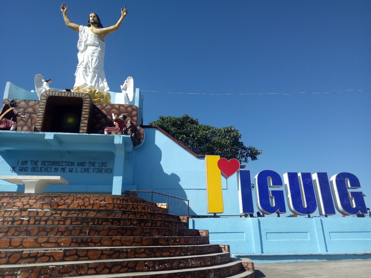 Iguig, Cagayan, where the Calvary Hills is located. 