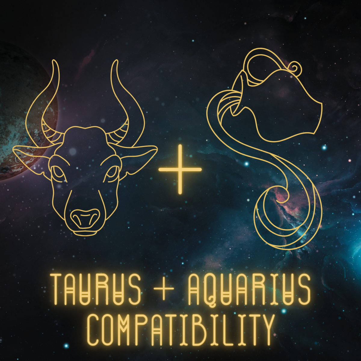 Can Aquarius and Taurus learn to get along, or are they constantly clashing?
