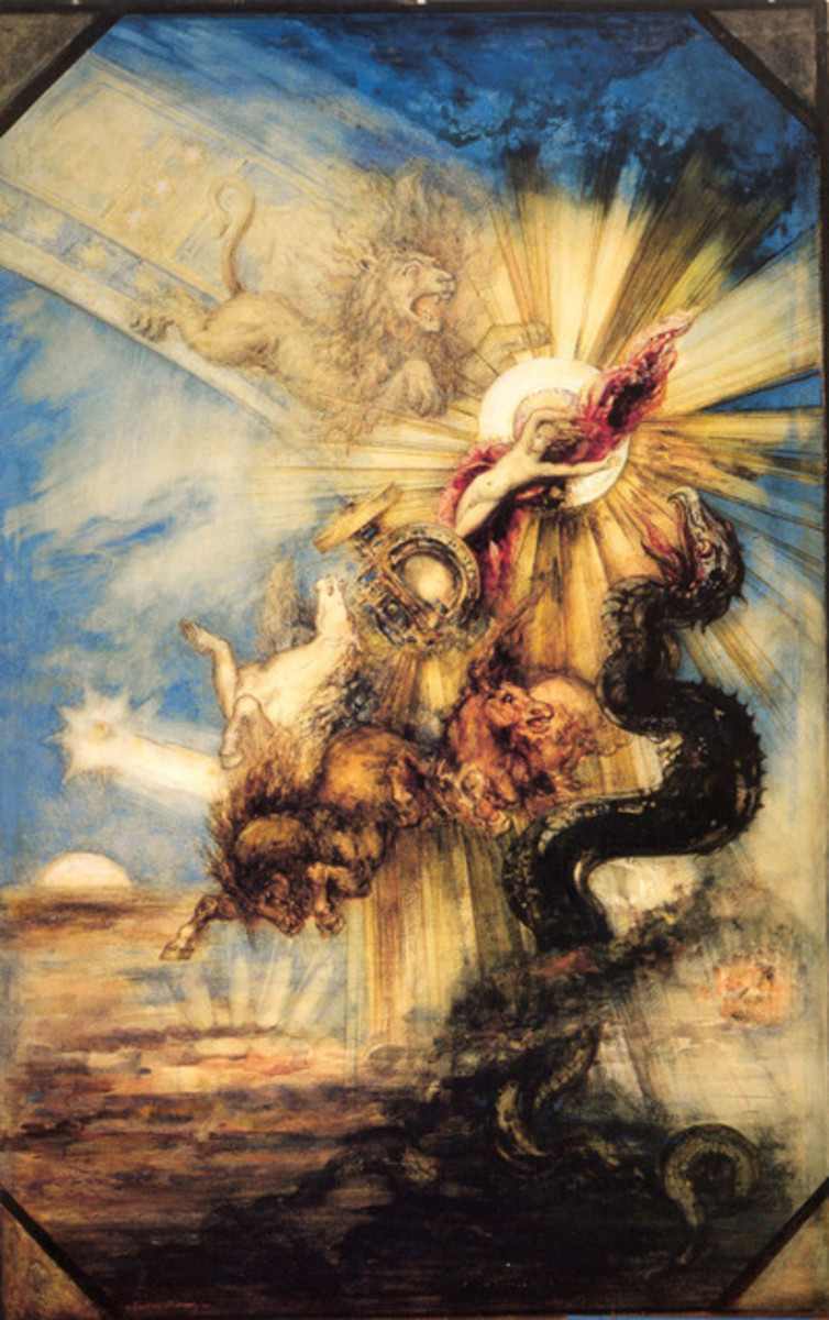 Gustave Moreau: Phaeton (1878-1879) Phaeton is a classical daemon