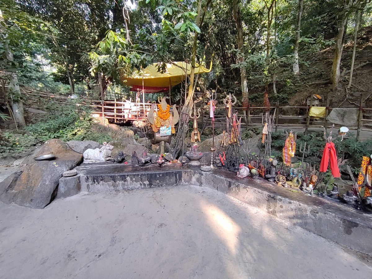 The shrine of Bhimashankar, Dakini Hills