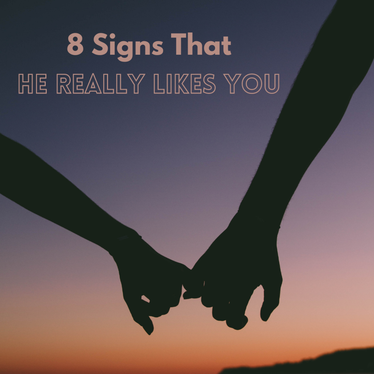 Does he really like you? Here are eight signs that he's really interested!