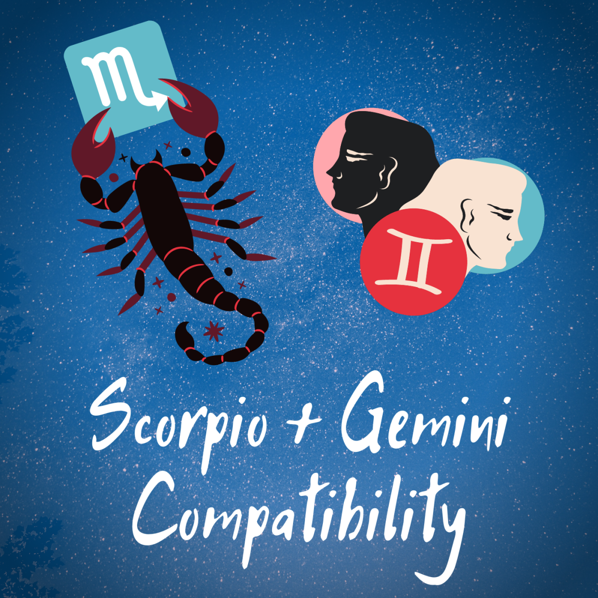 Do Gemini and Scorpio get along, or do they clash? Explore the compatibility between the twin and the scorpion!