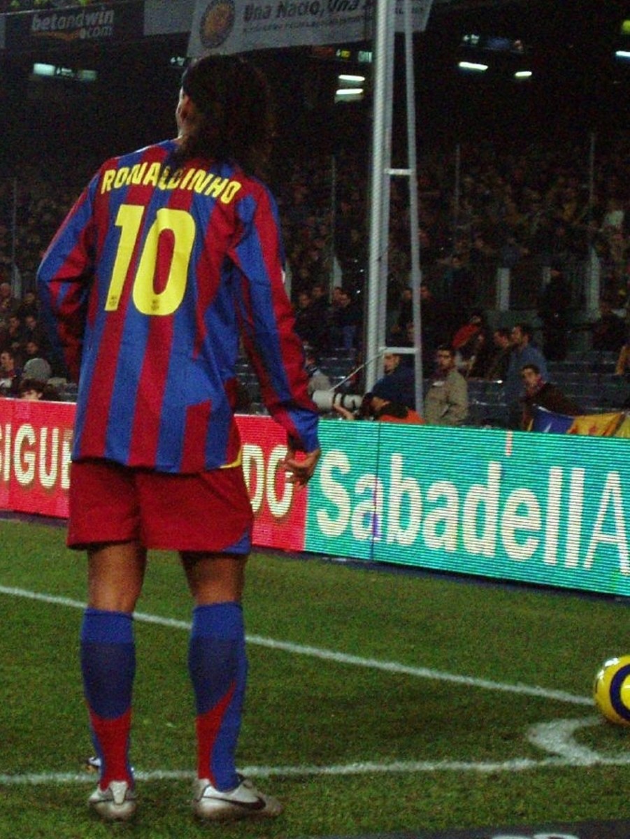 Ronaldinho was the talisman of Barcelona during the mid 2000s