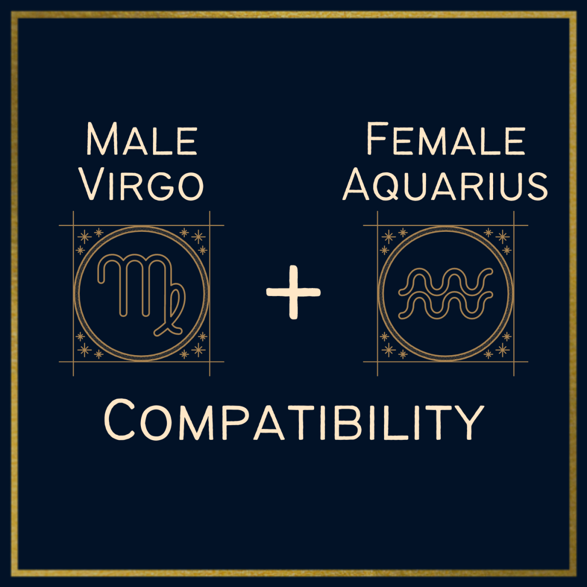 Are an Aquarius woman and a Virgo man compatible? Explore these two signs and their relationship potential.