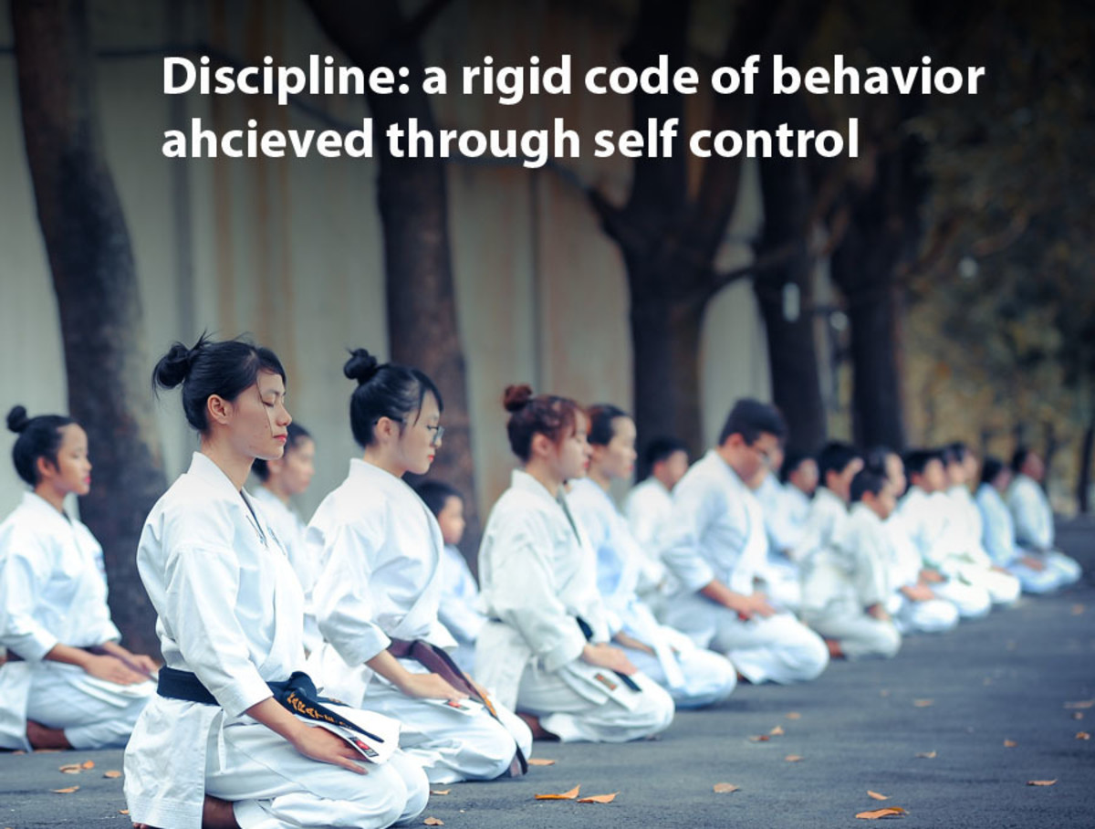 Discipline is a word that can trip people up.