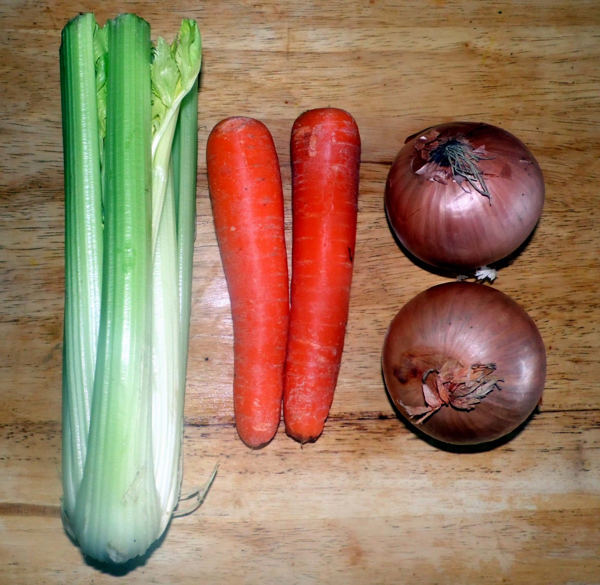 The mirepoix triumvirate (good name for a band)