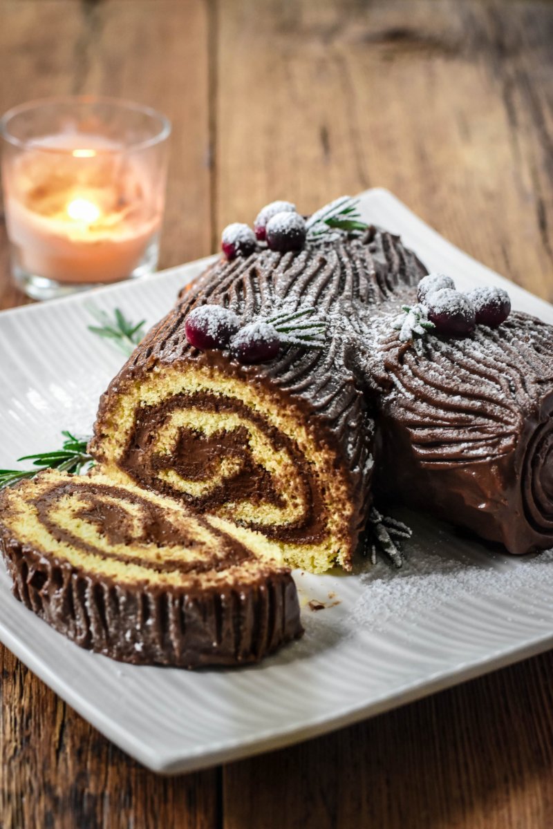 French Chocolate Bûche De Noël Recipes for Christmas