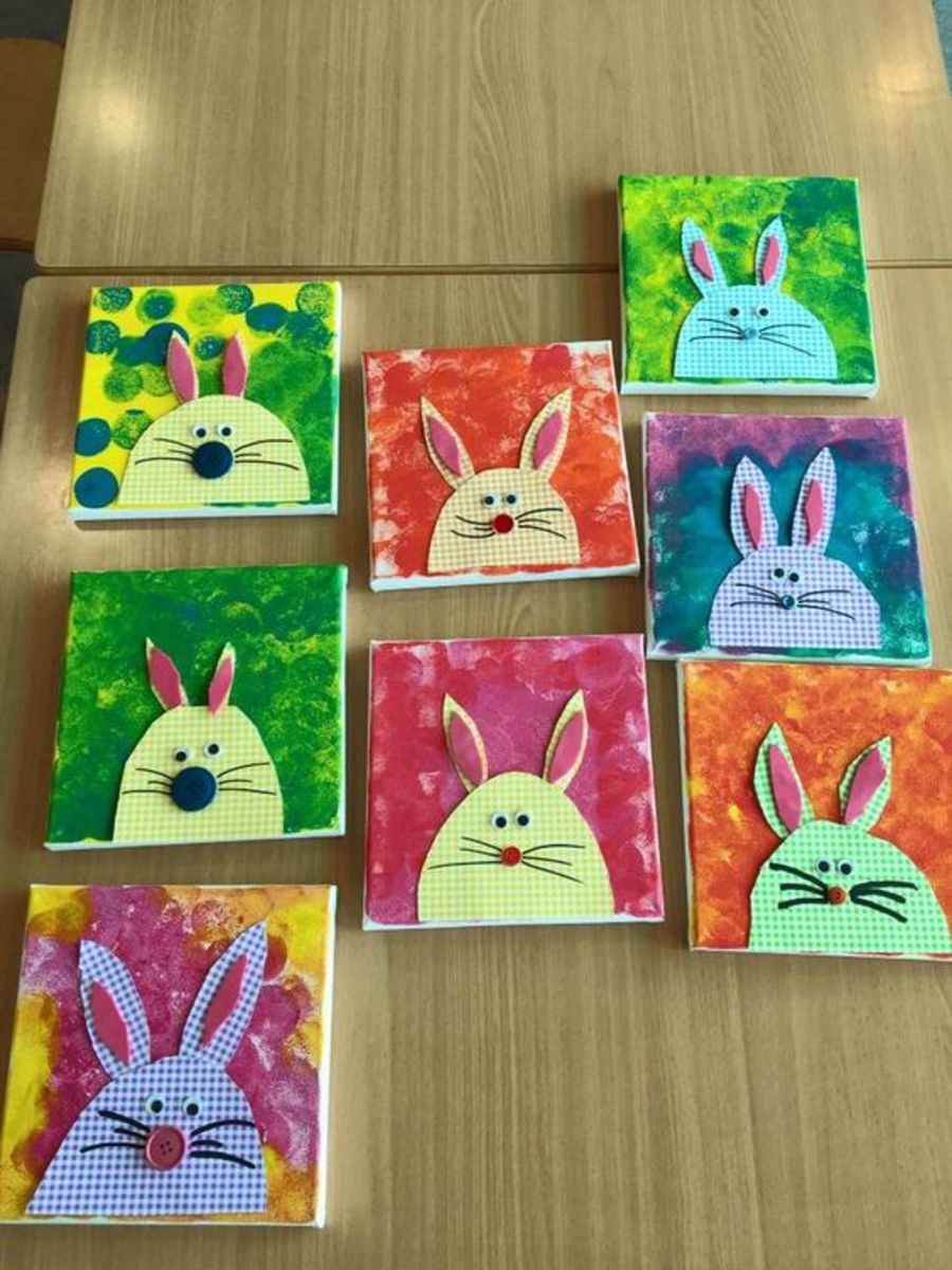 Bunny Tile Coasters