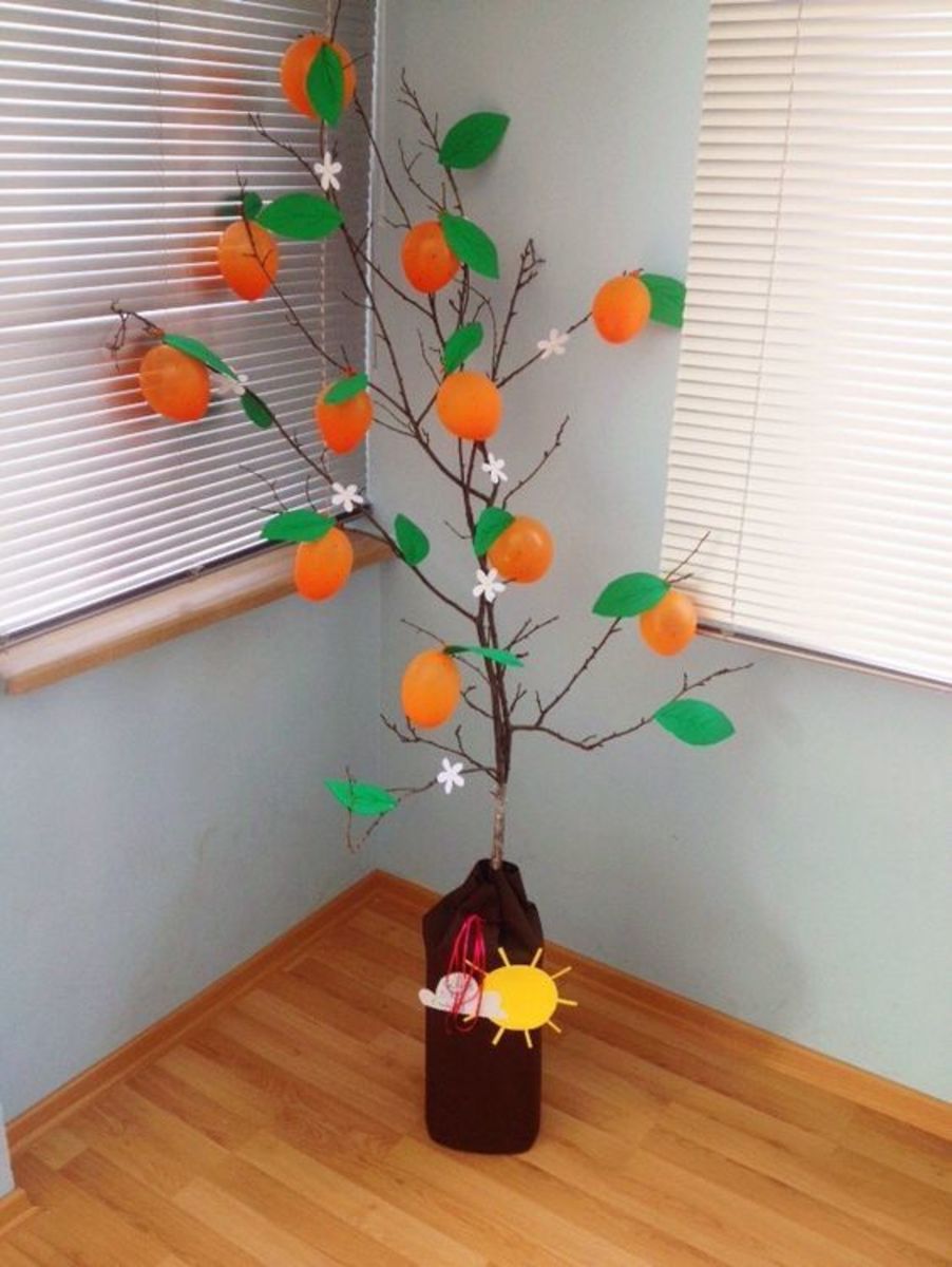 Easter "Orange" Tree