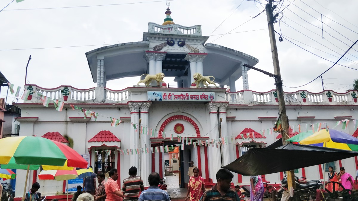 Main gate of Melai Chandi temple, Amta, Howrah