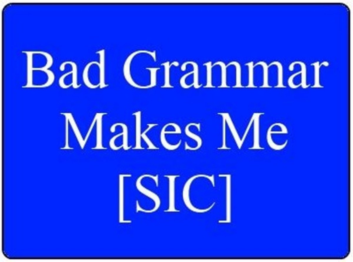 Writing Tips:  Why Grammar is Important!