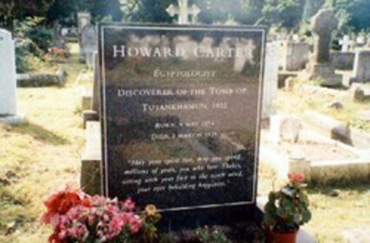 Howard Carver's Grave Marker