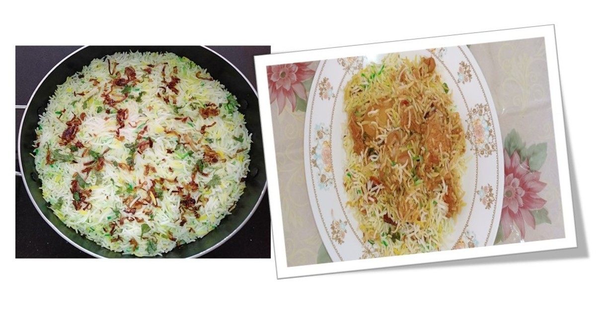 Chicken biryani is a luxurious treat for special occasions