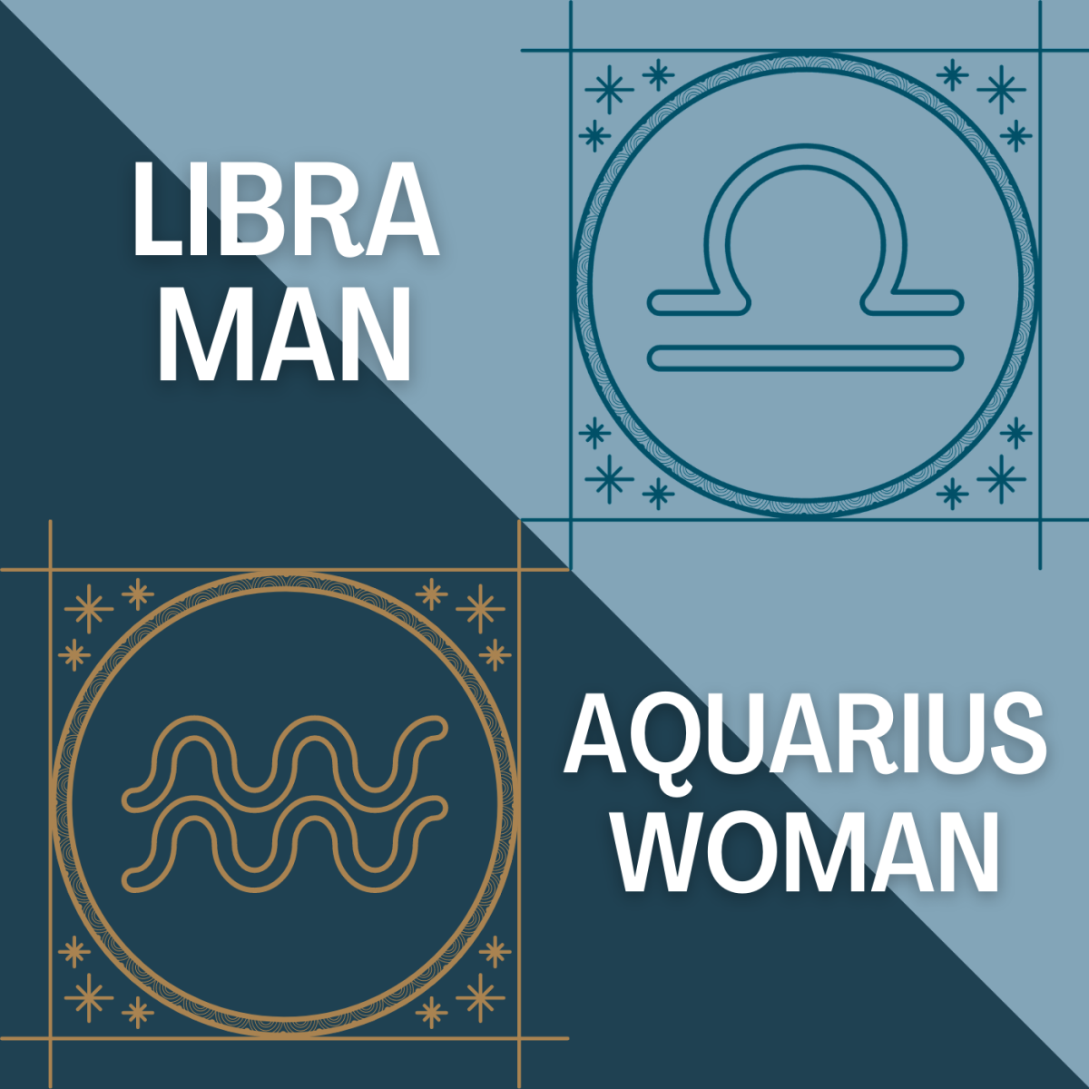 Libra man and libra woman friendship