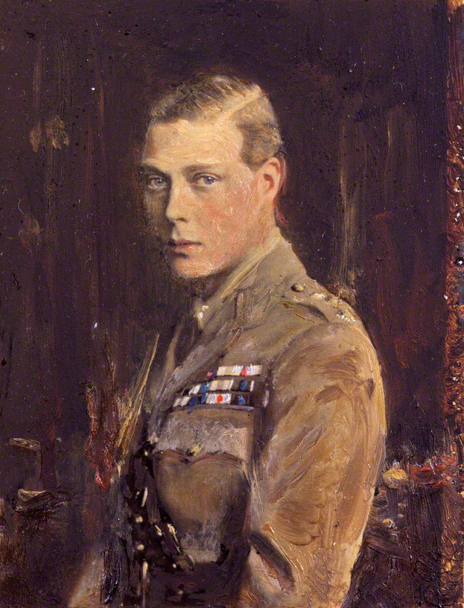 Prince of Wales Edward VII in 1926 as a young and handsome prince of England