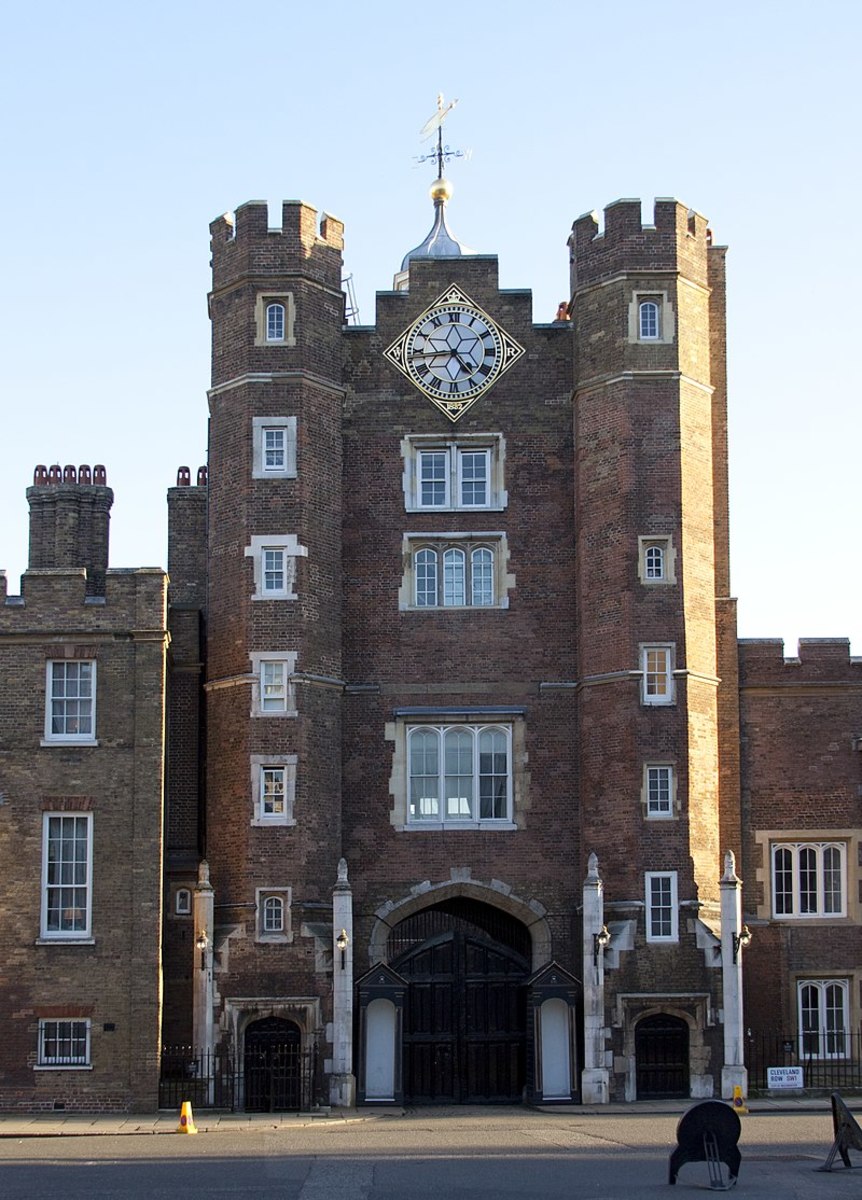 St. James' Palace was once Royal HQ.