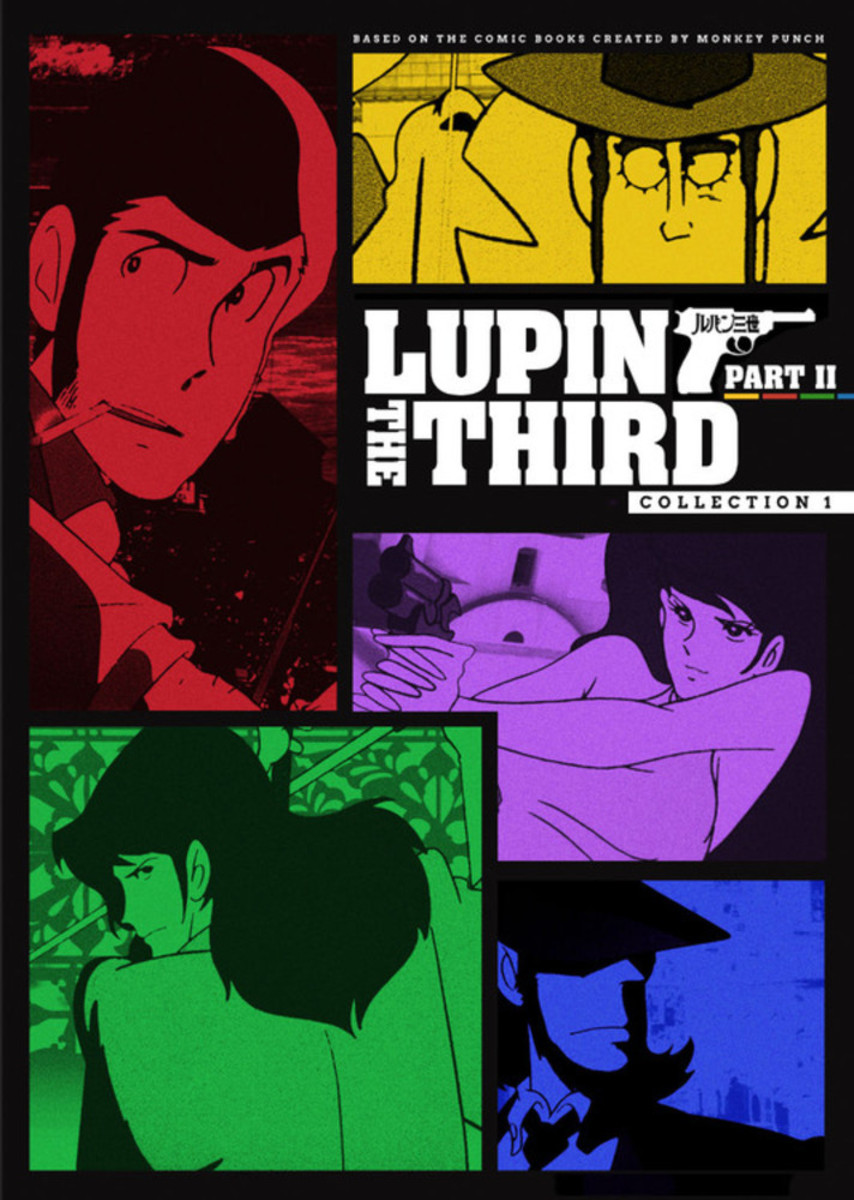 "Lupin the 3rd Part II Collection 1" DVD cover.