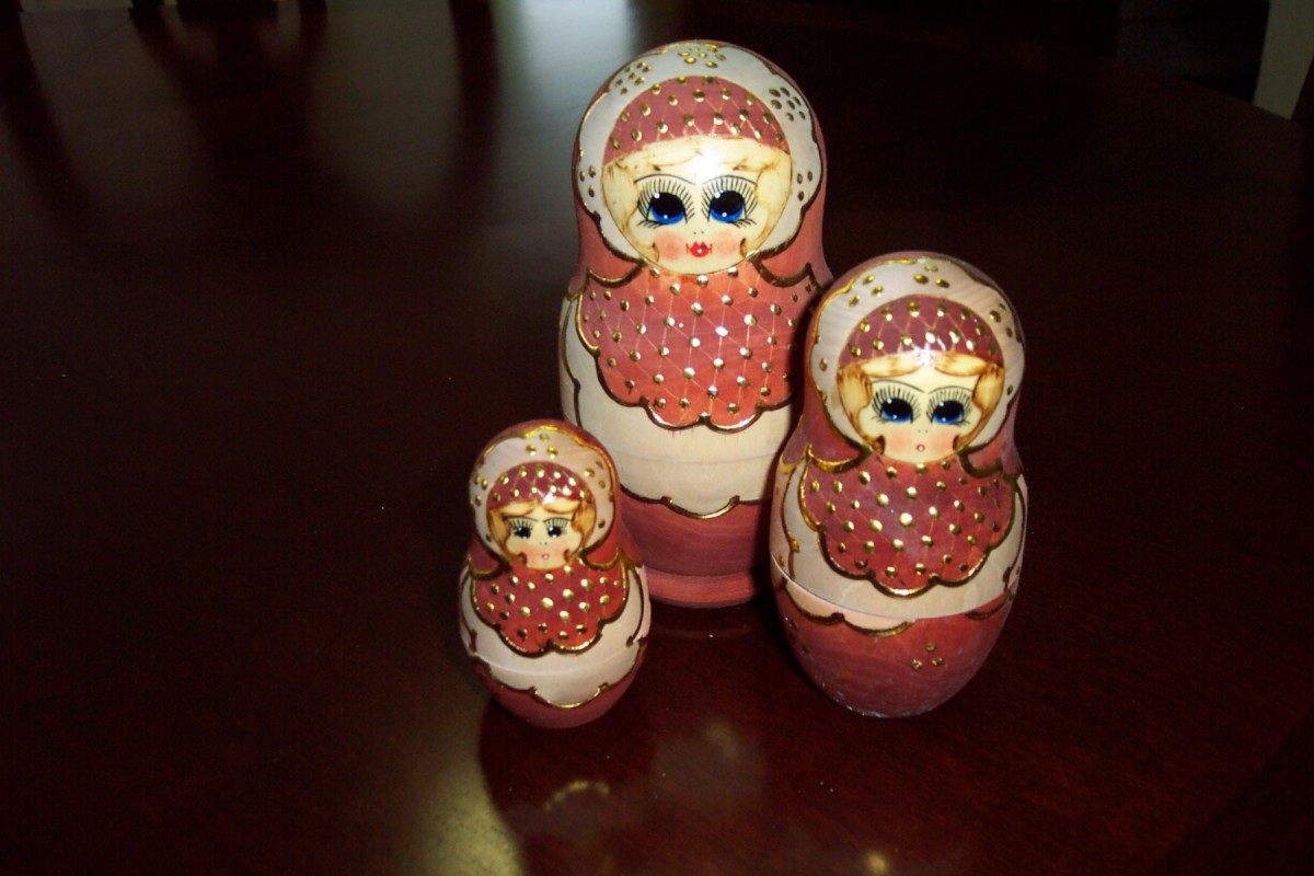 Three Nesting Dolls