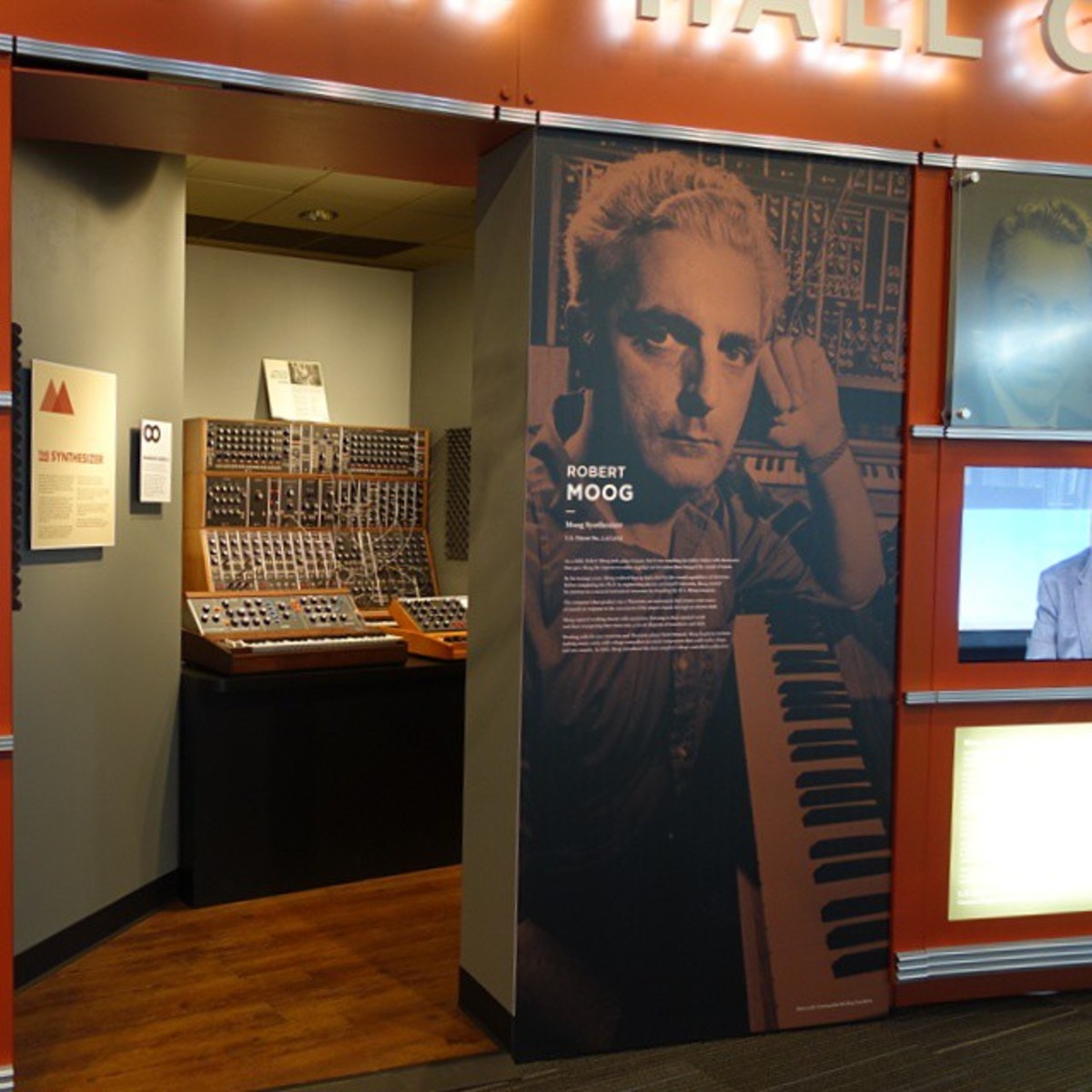 Exhibit About Inventor Robert Moog