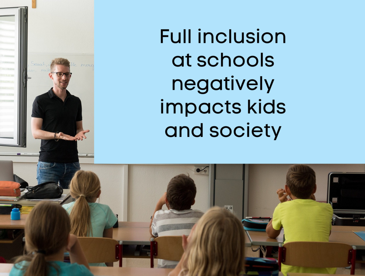 How Full Inclusion Classrooms Negatively Impact Students and Society
