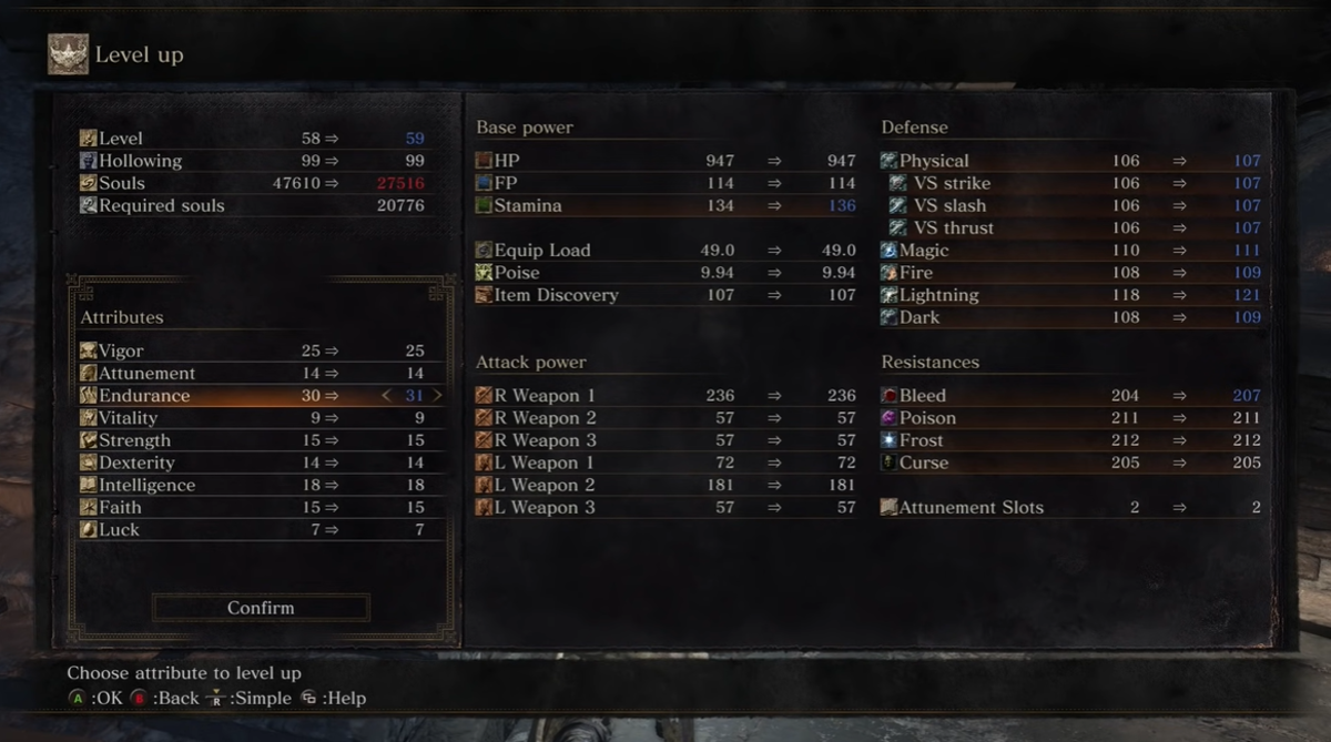 Guide to Character Stats in "Dark Souls III" -